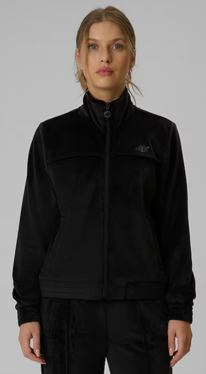 Felpa da donna in velluto 4F SWEATSHIRT F26660